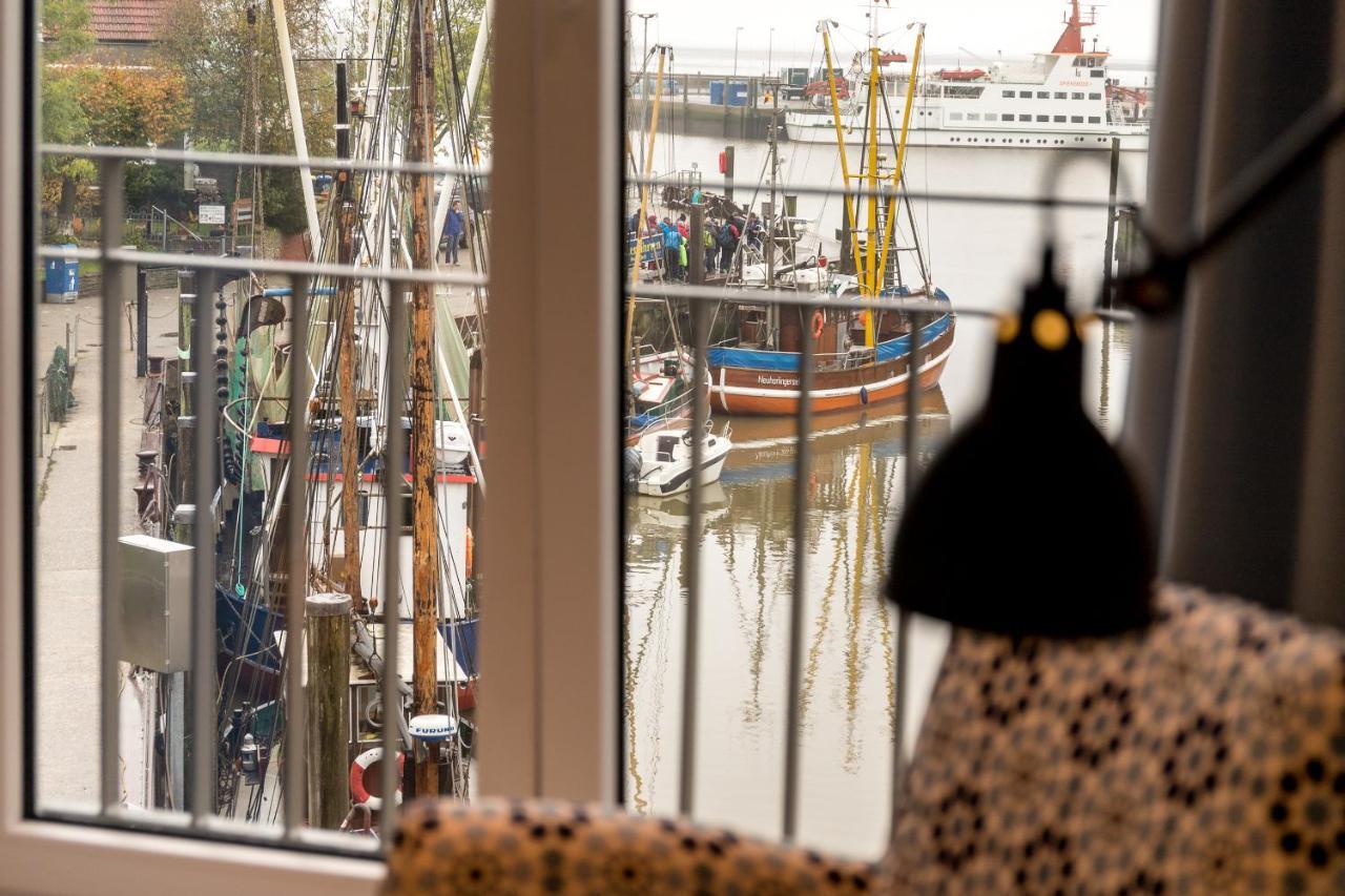 Mingers Hotel Neuharlingersiel Esterno foto